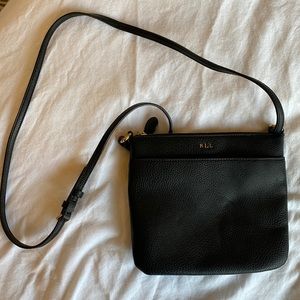 Ralph Lauren Black Crossbody Bag Purse
